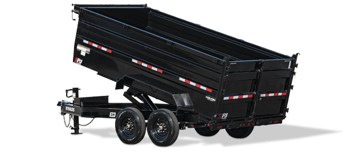 Large capacity dump trailer
